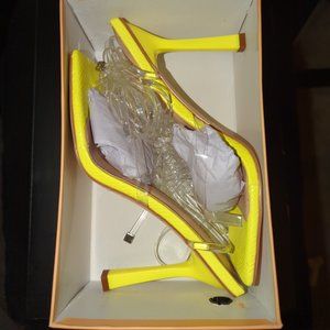 SIMMI London Quinn Clear Heels